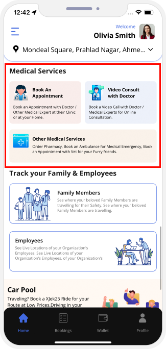 choose service categories
