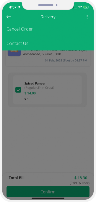 Order Cancellation