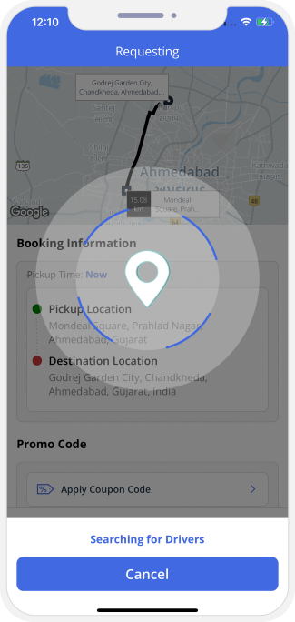 sending request