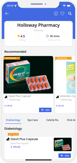 user order dashboard