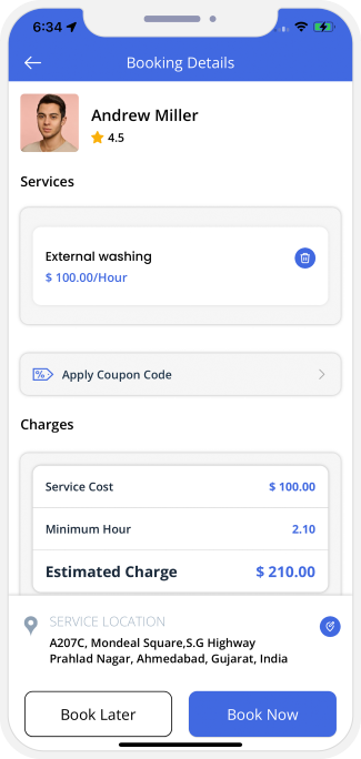 choose service categories