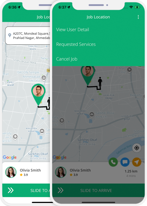 provider manage work location