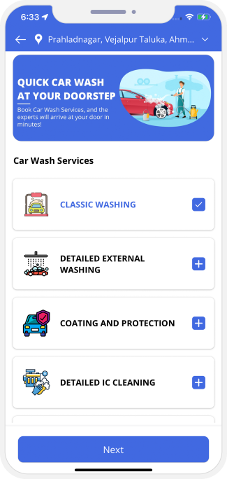 choose sub categories