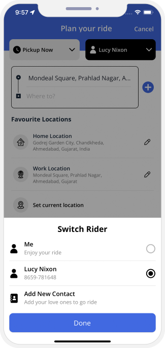 book a ride
