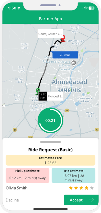 ride requests