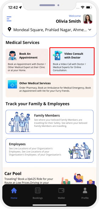 choose service categories