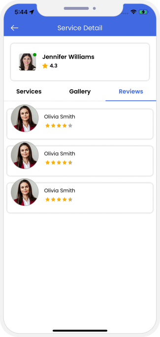 choose service categories