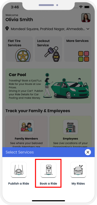 choose service categories