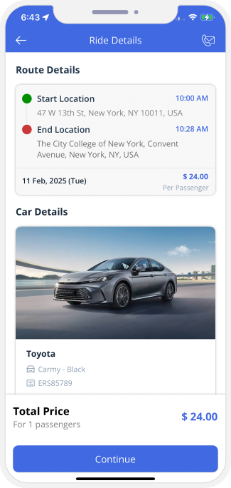 choose service categories