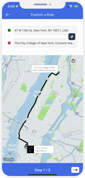 choose service categories