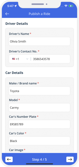choose service categories
