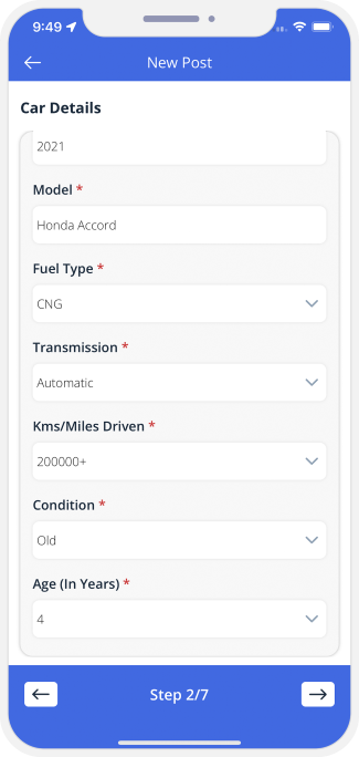 choose service categories