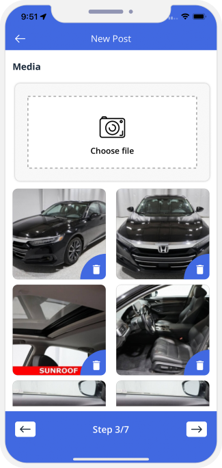 choose service categories