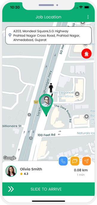 provider manage work location