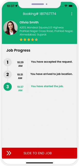 provider manage work location