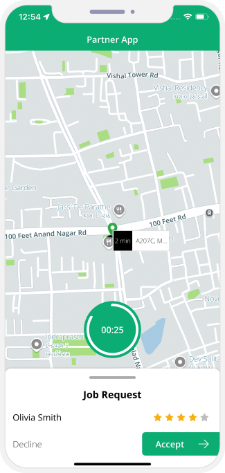 provider manage work location