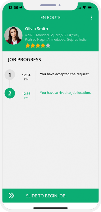 provider manage work location