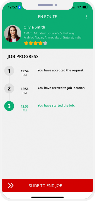 provider manage work location