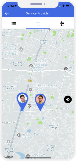 choose service categories