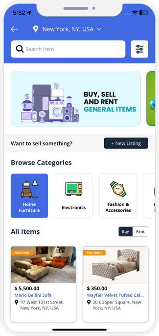 choose service categories