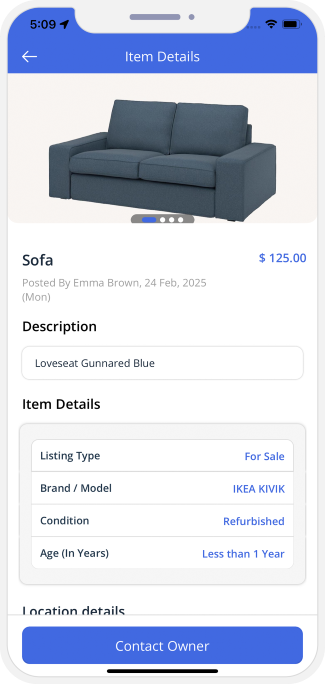 choose service categories