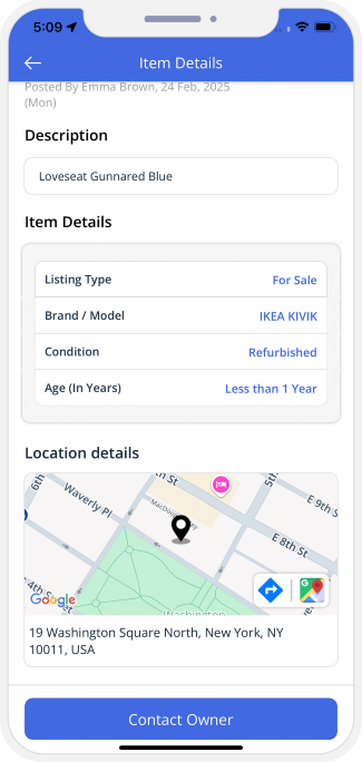choose service categories