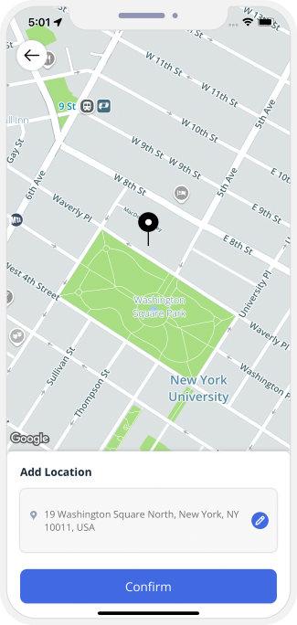 choose service categories