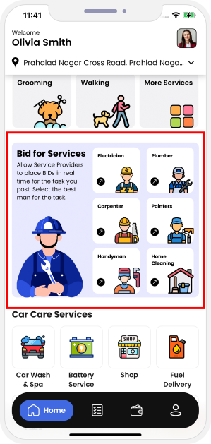 Bid for Services