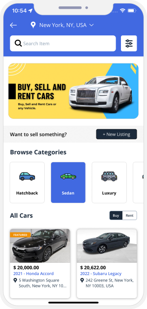 Buy, Sell & Rent Cars
