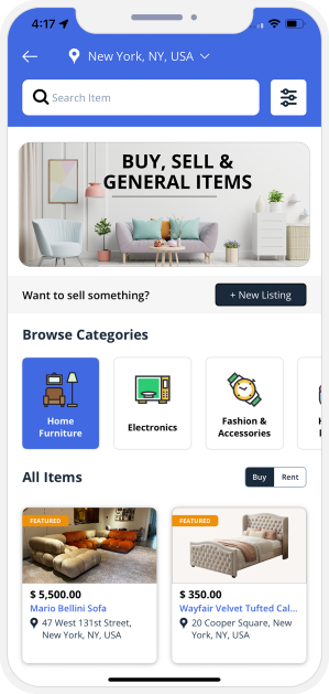Buy, Sell & Rent General Items