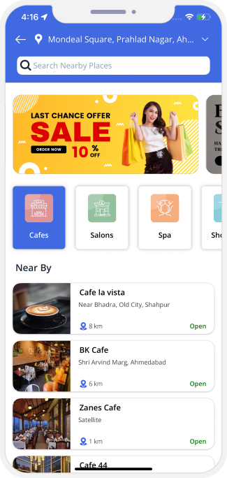 choose service categories