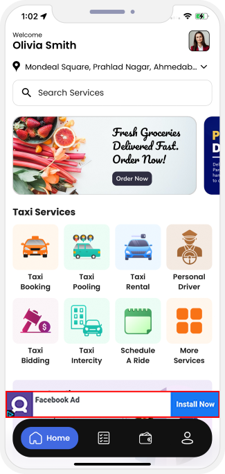 User can edit their profile
