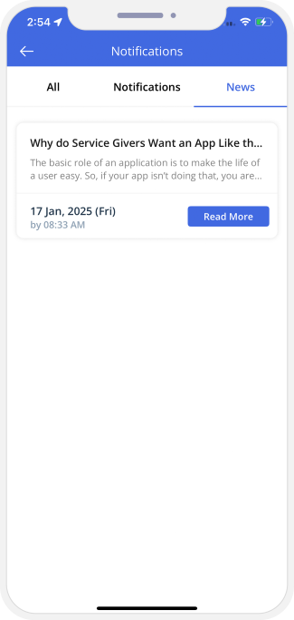 choose service categories