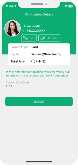 Delivery Confirmation