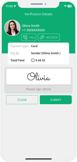 Delivery Confirmation