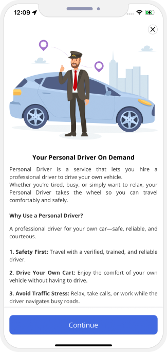 choose service categories