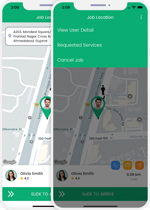 provider manage work location