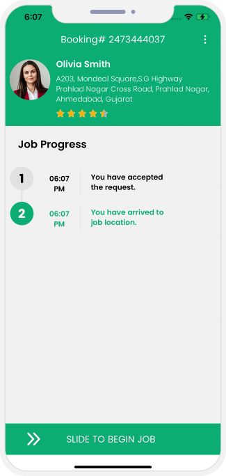 provider manage work location