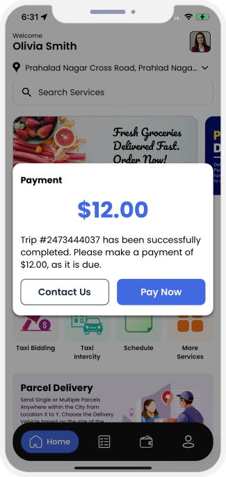 Select booking location