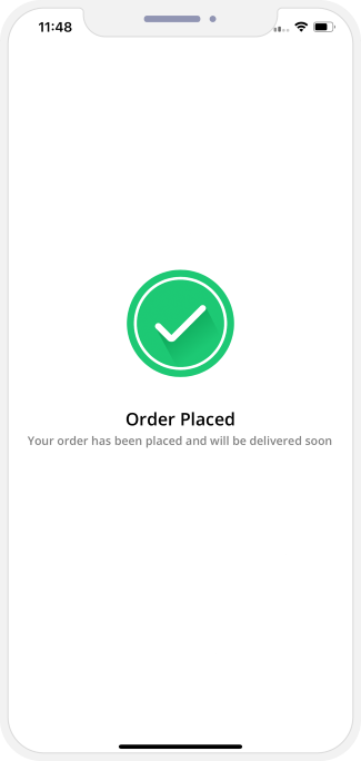 order place notification