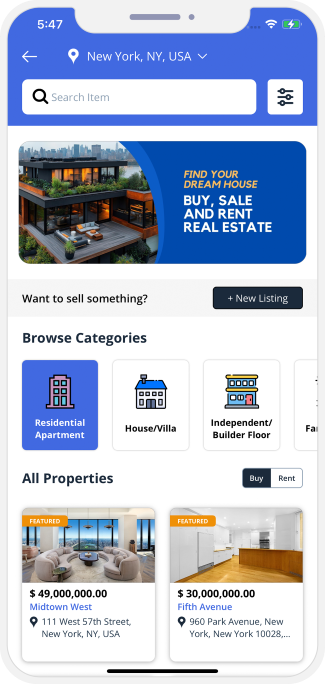 choose service categories