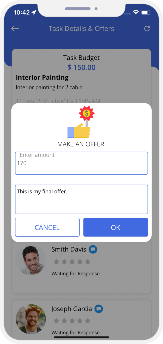 choose service categories