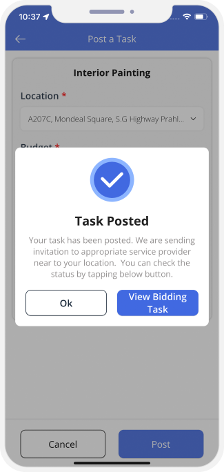 choose sub categories