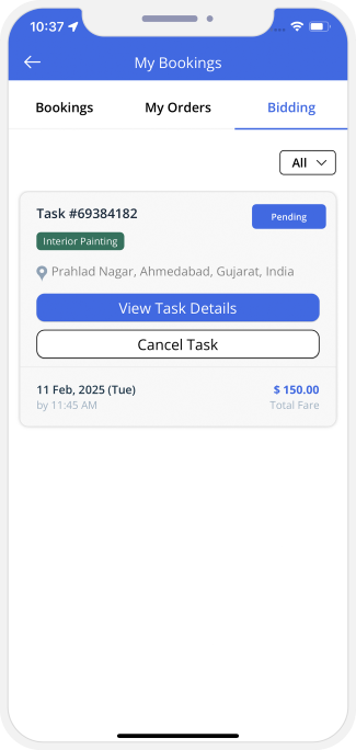 choose service categories