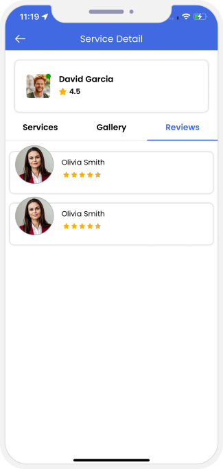 choose service categories
