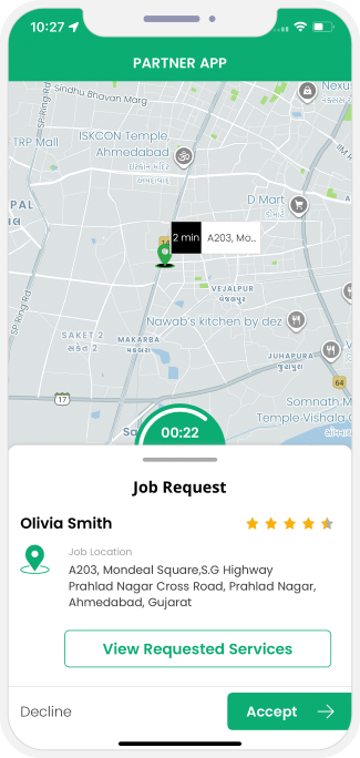 provider manage work location