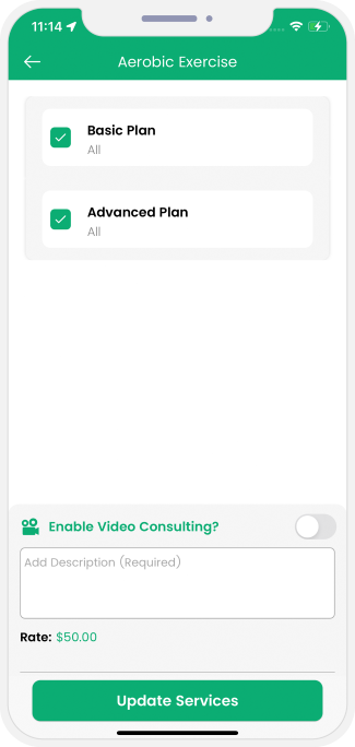 choose sub categories