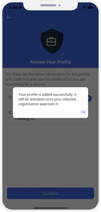 review your Profile