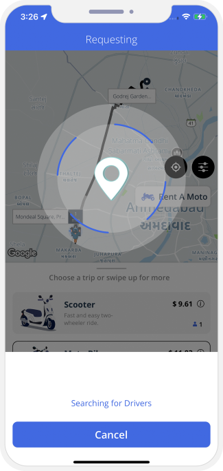 sending request to provider