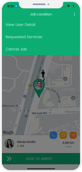 provider manage work location
